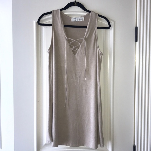 Dresses & Skirts - Suede dress
